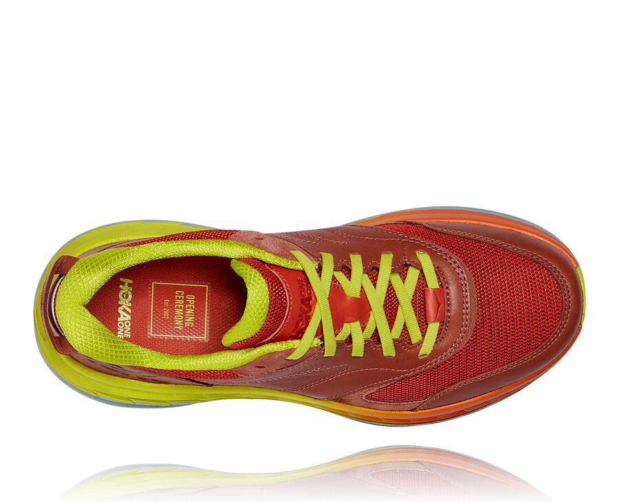 Zapatillas Running Hoka One One Mujer - Bondi L - Rojas - QMJ429083